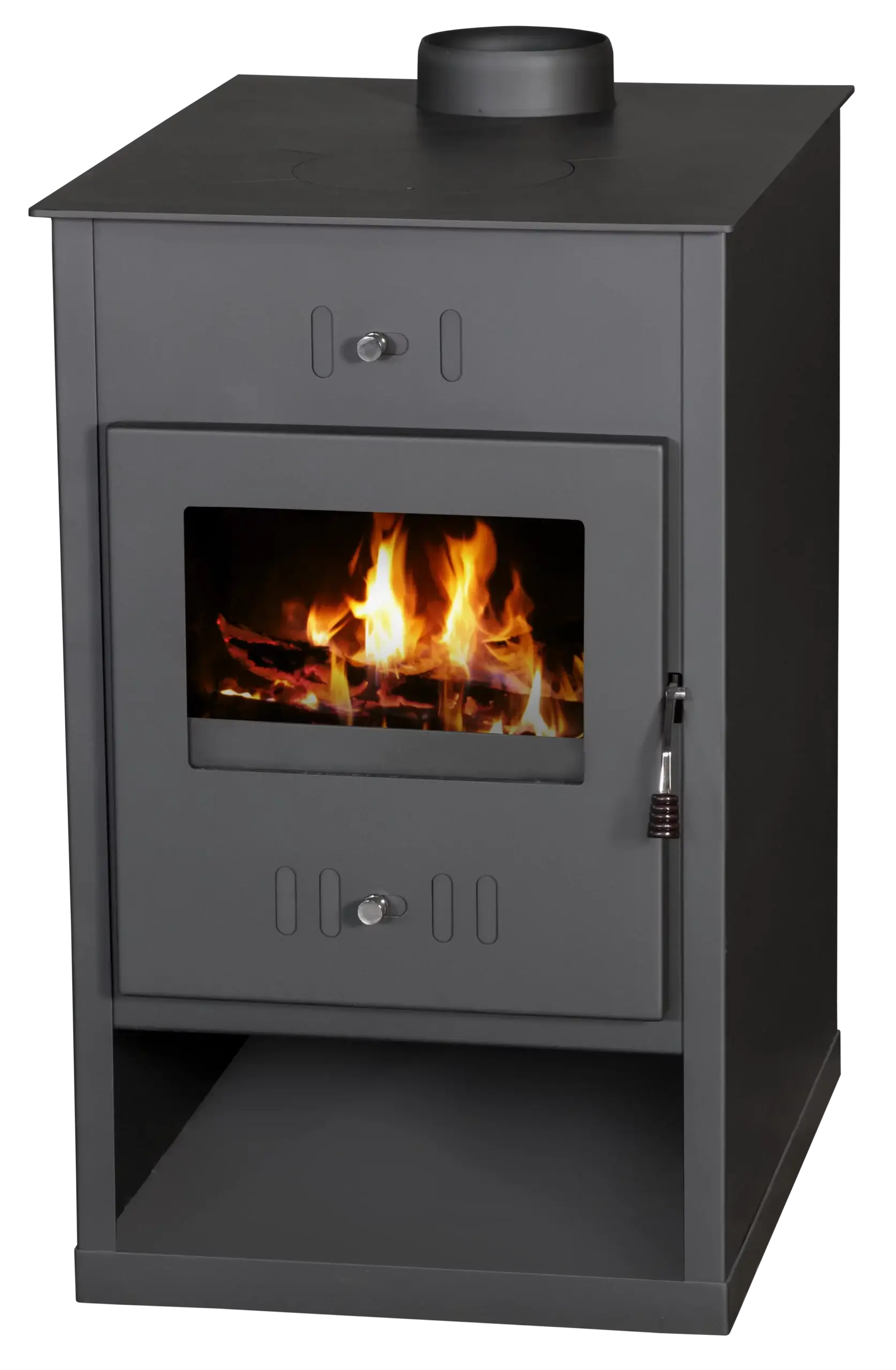 Poêle à bois BELLEZA ATLANT CM avec chauffe-plat 15kW – Image 4