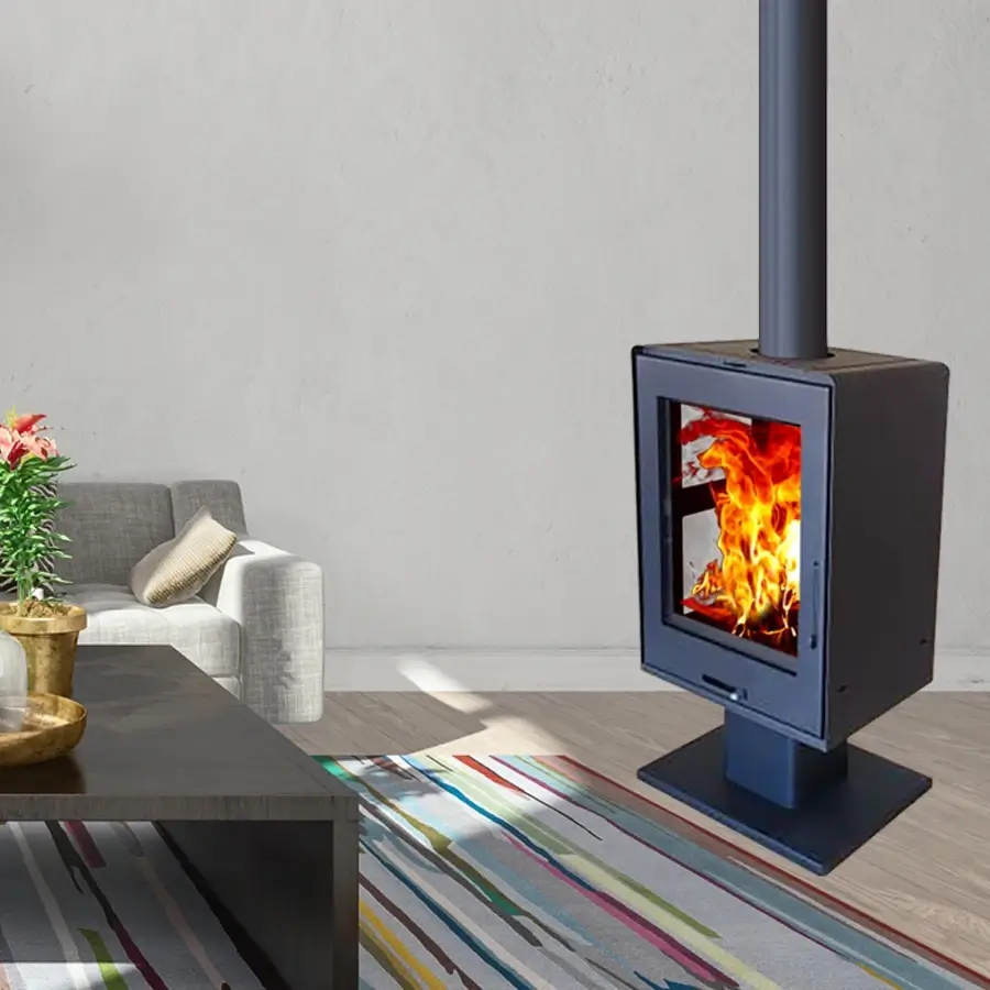 Poêle à bois MODERNA SLIM LUXE 10 kW – Image 2