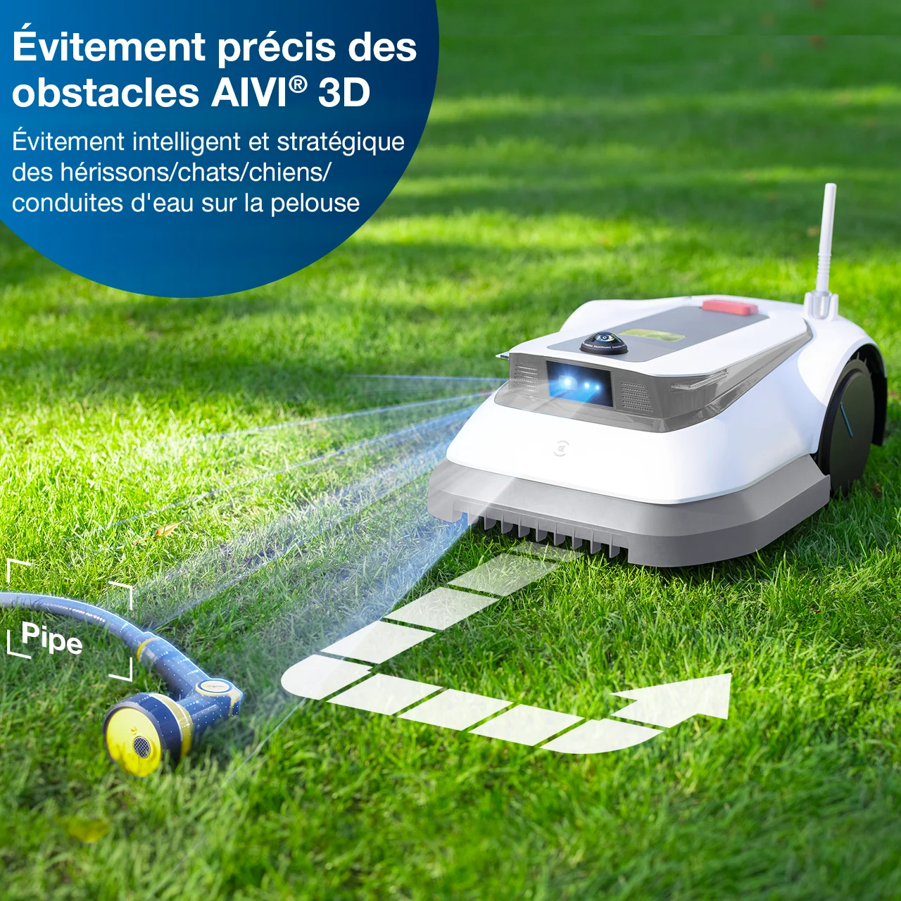 ECOVACS GOAT G1-800 Blanc – Image 4