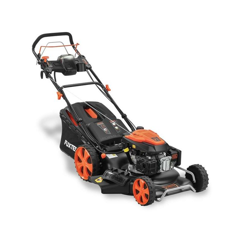 Tondeuse thermique autotractée démarrage électrique vitesse réglable 196cm3 53cm - FUXTEC FX-RM5396esPRO - 6CV 70L – Image 4