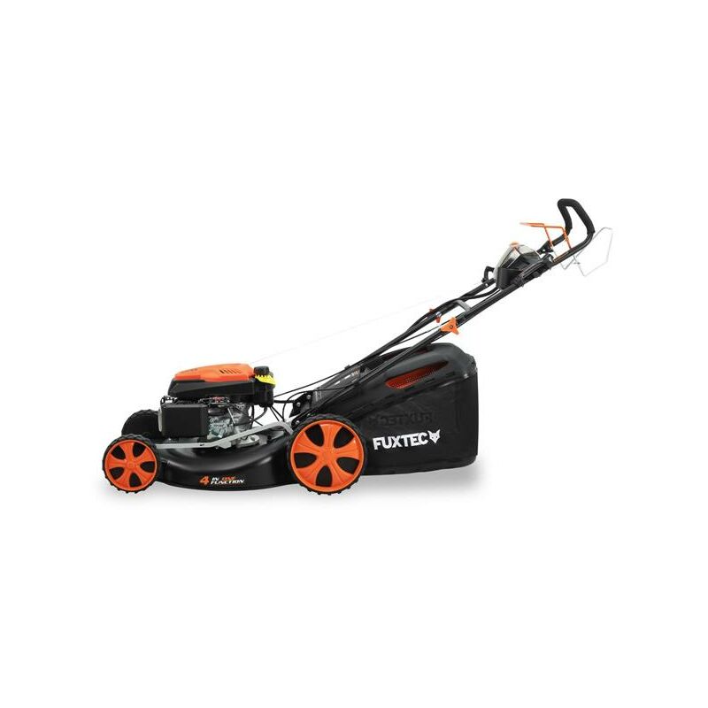 Tondeuse thermique autotractée démarrage électrique vitesse réglable 196cm3 53cm - FUXTEC FX-RM5396esPRO - 6CV 70L – Image 3