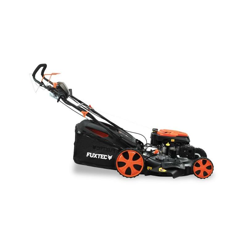 Tondeuse thermique autotractée démarrage électrique vitesse réglable 196cm3 53cm - FUXTEC FX-RM5396esPRO - 6CV 70L – Image 2