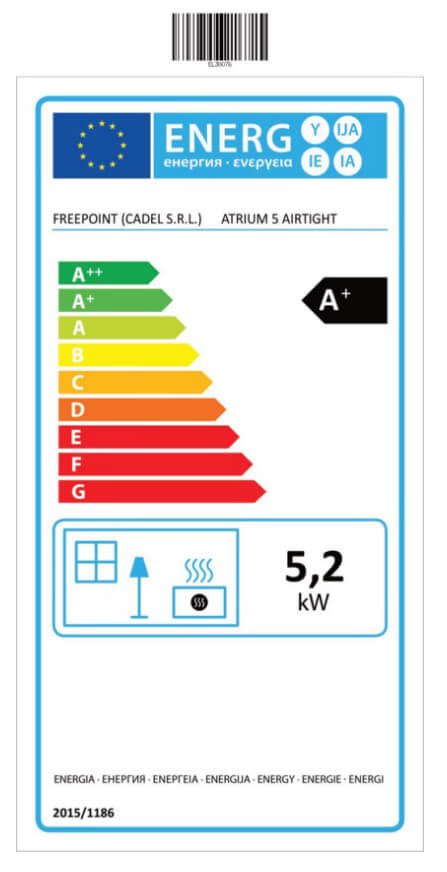 Poêle à granulés Atrium 5,2kW - FREEPOINT – Image 3