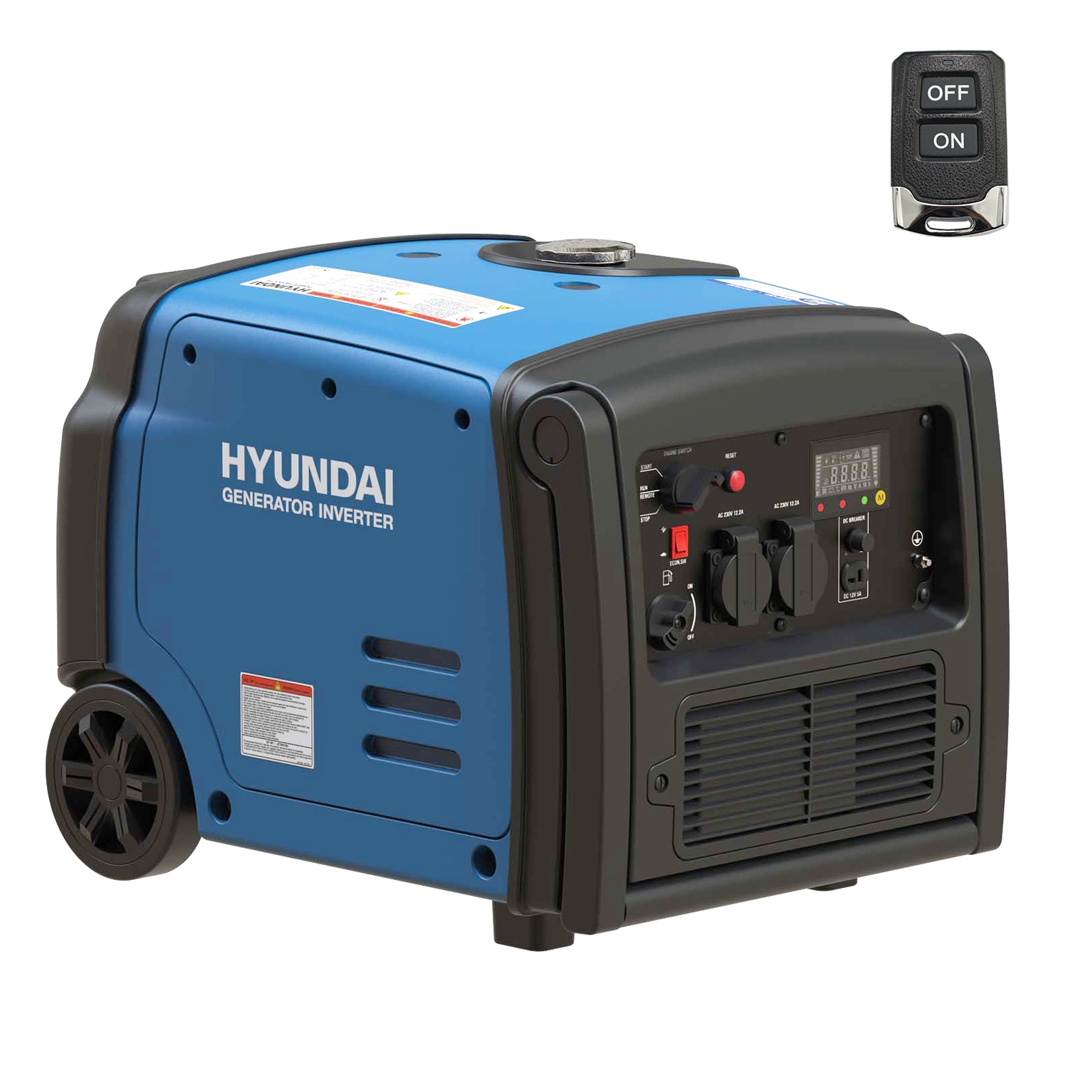 Hyundai HY3200SEi Groupe électrogène/onduleur à essence - 3200W – Image 7