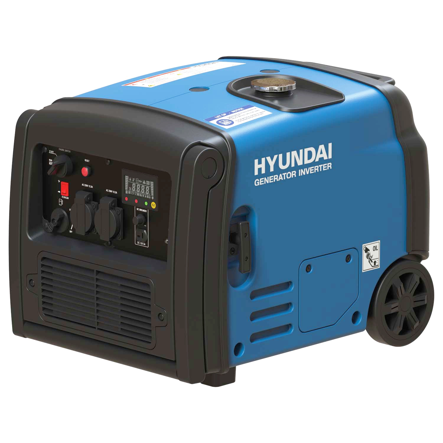 Hyundai HY3200SEi Groupe électrogène/onduleur à essence - 3200W – Image 2