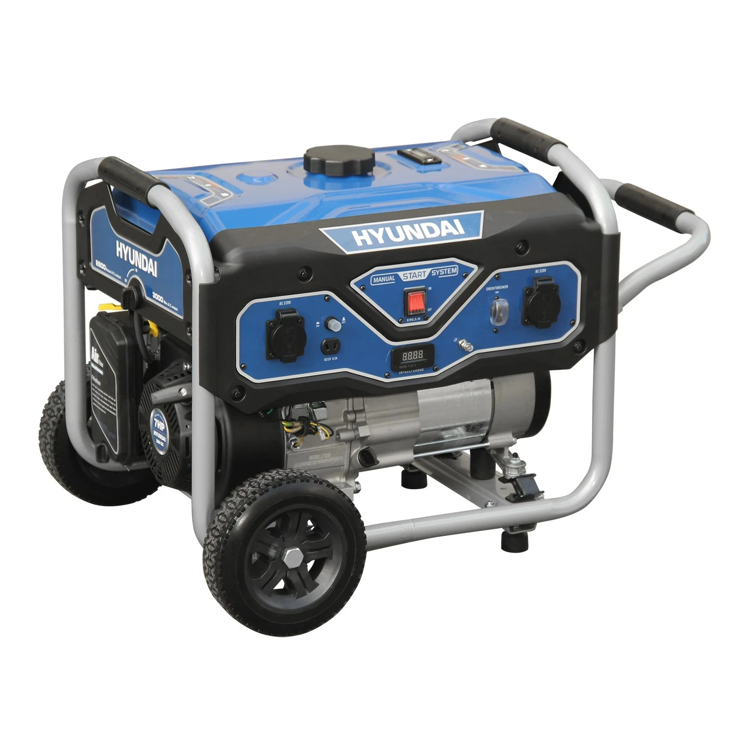 Hyundai LS4050B Générateur à essence - moteur OHV - 3000W - 55051 – Image 3