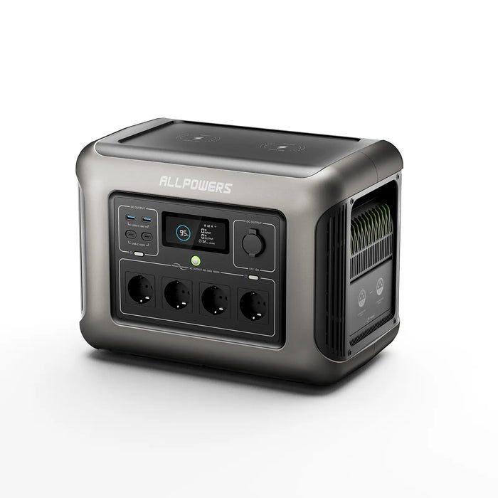 Station d'alimentation de secours portable ALLPOWERS R1500 1800 W 1152 Wh Batterie LiFeP04 – Image 4