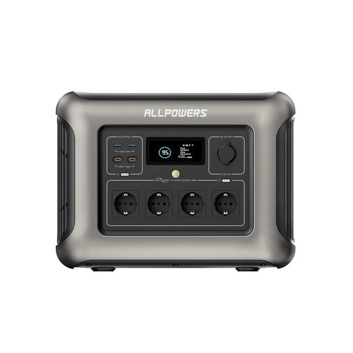 Station d'alimentation de secours portable ALLPOWERS R1500 1800 W 1152 Wh Batterie LiFeP04 – Image 5