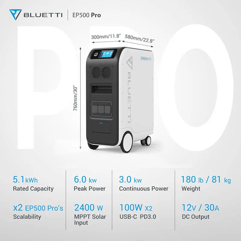 Bluetti EP500 Pro Power Station – Image 4