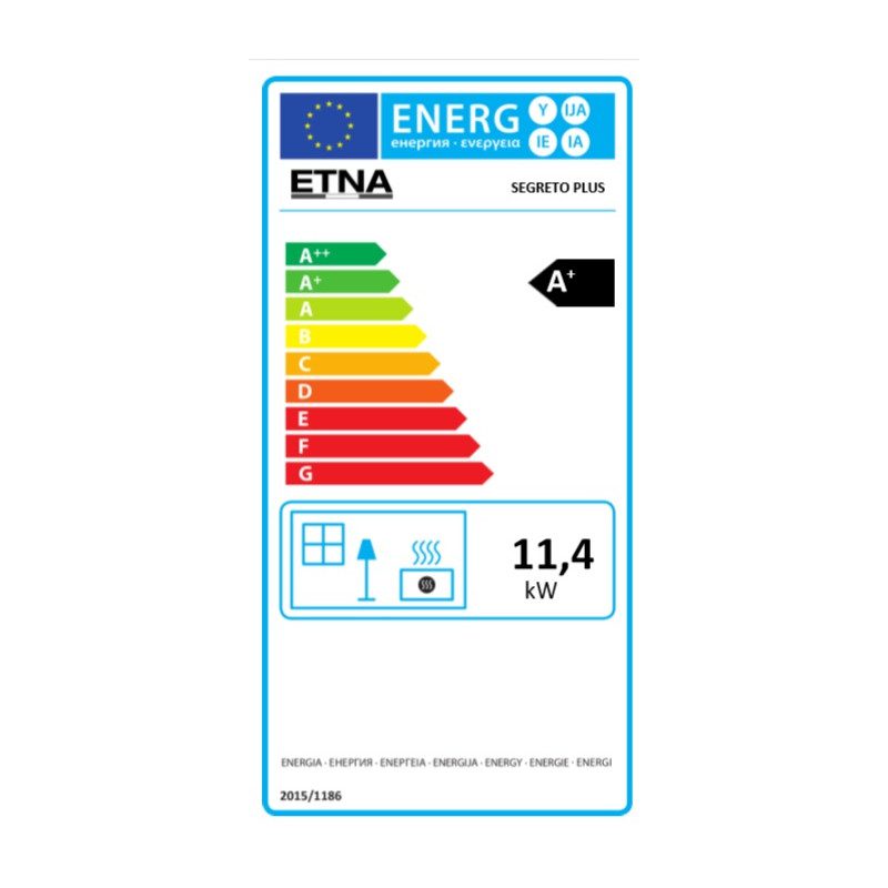 Pack poêle à granulés étanche Segreto Plus + Kit conduits concentrique sortie arrière 12 kw – Image 2
