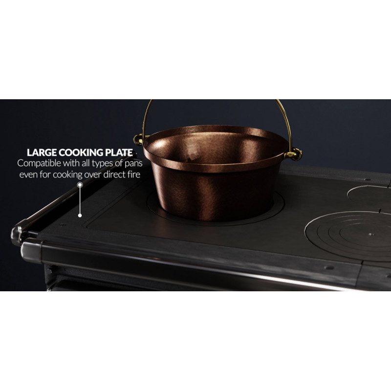 Cuisinière à bois Alaska 13,5 kw – Image 4
