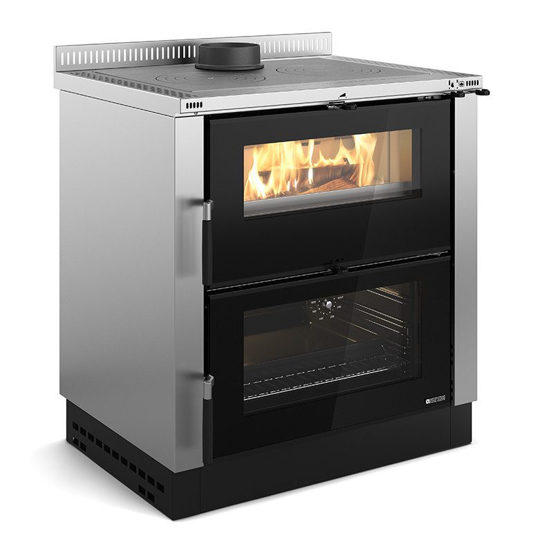 Cuisinière à bois encastrable Verona XXL 7 kw – Image 4