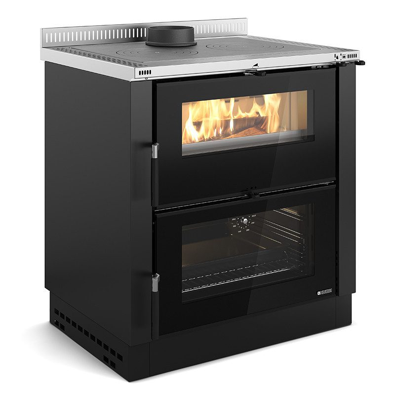 Cuisinière à bois encastrable Verona XXL 7 kw – Image 3
