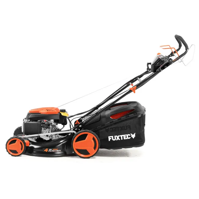 Tondeuse thermique autotractée démarrage électrique vitesse réglable 196cm3 51cm - FUXTEC FX-RM5196esPRO - 6CV 60L – Image 7