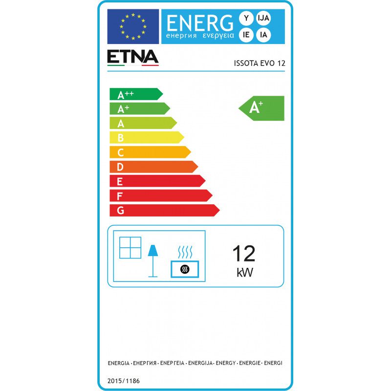 Poêle à bois Isotta Evo 11,9 kw La Nordica – Image 4