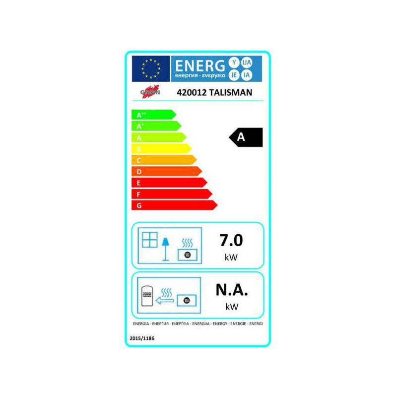 Poêle à bois Talisman Godin 7 kw – Image 2