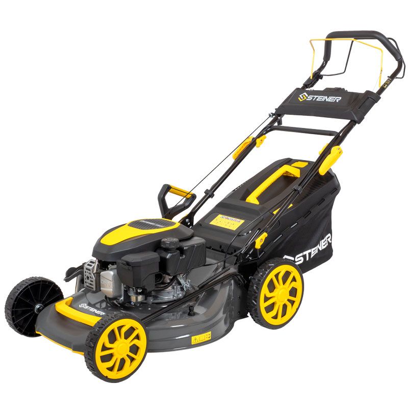 Tondeuse thermique tractée 4 en 1 mulching 51 cm 4CV 170cm³ - Démarrage électrique - STEINER – Image 5