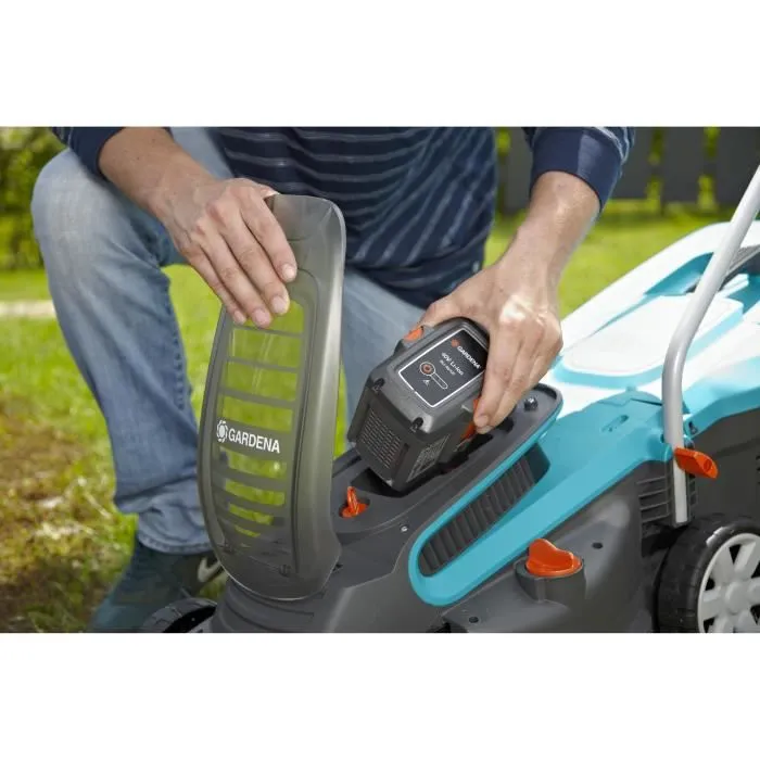 GARDENA Tondeuse À Gazon Électrique Powermax Li-40/32 40v 32 Cm – Image 3