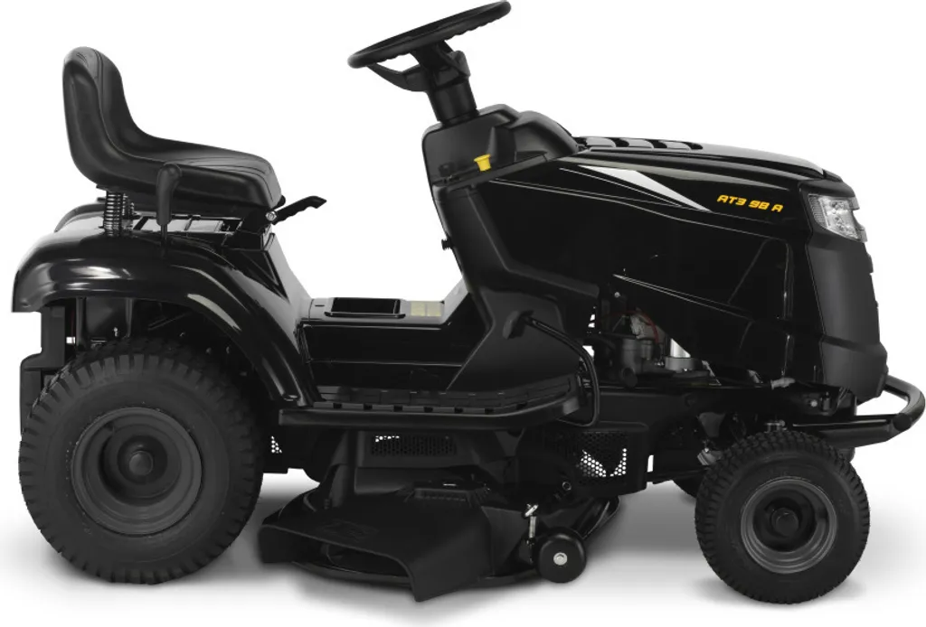 Tracteur à gazon ALPINA AT3 98 A, double lame, largeur de coupe 98 cm, éjection latérale – Image 3