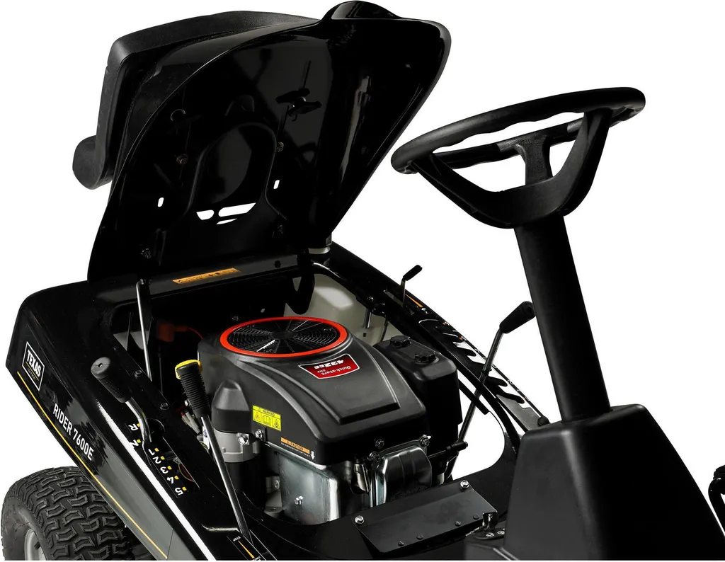 TEXAS Rider 7600E 3 en 1 tracteur à gazon – Image 3