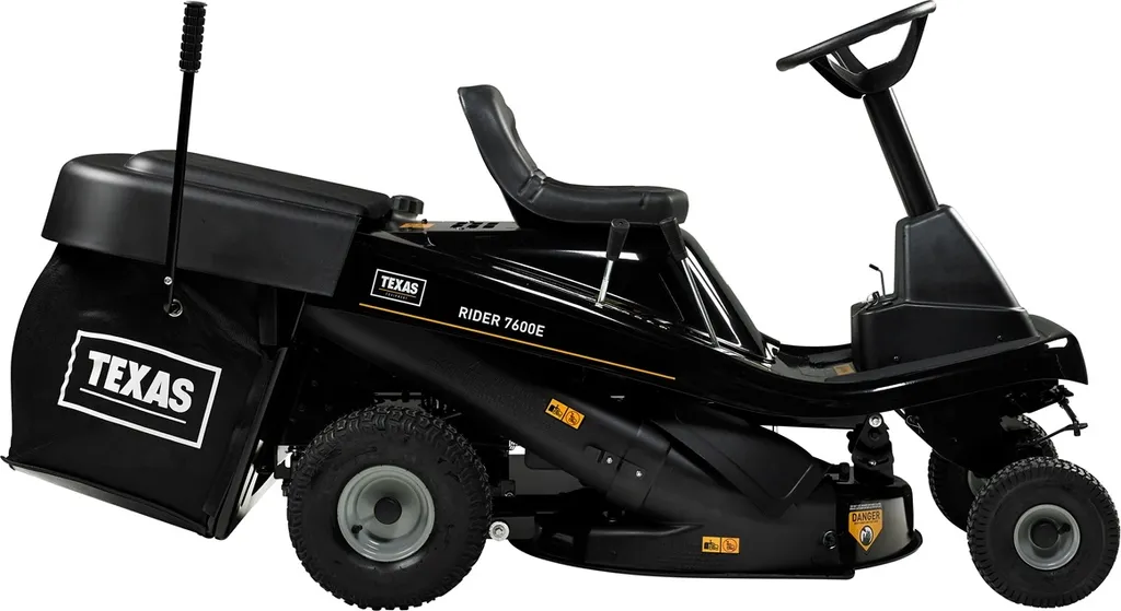 TEXAS Rider 7600E 3 en 1 tracteur à gazon – Image 4