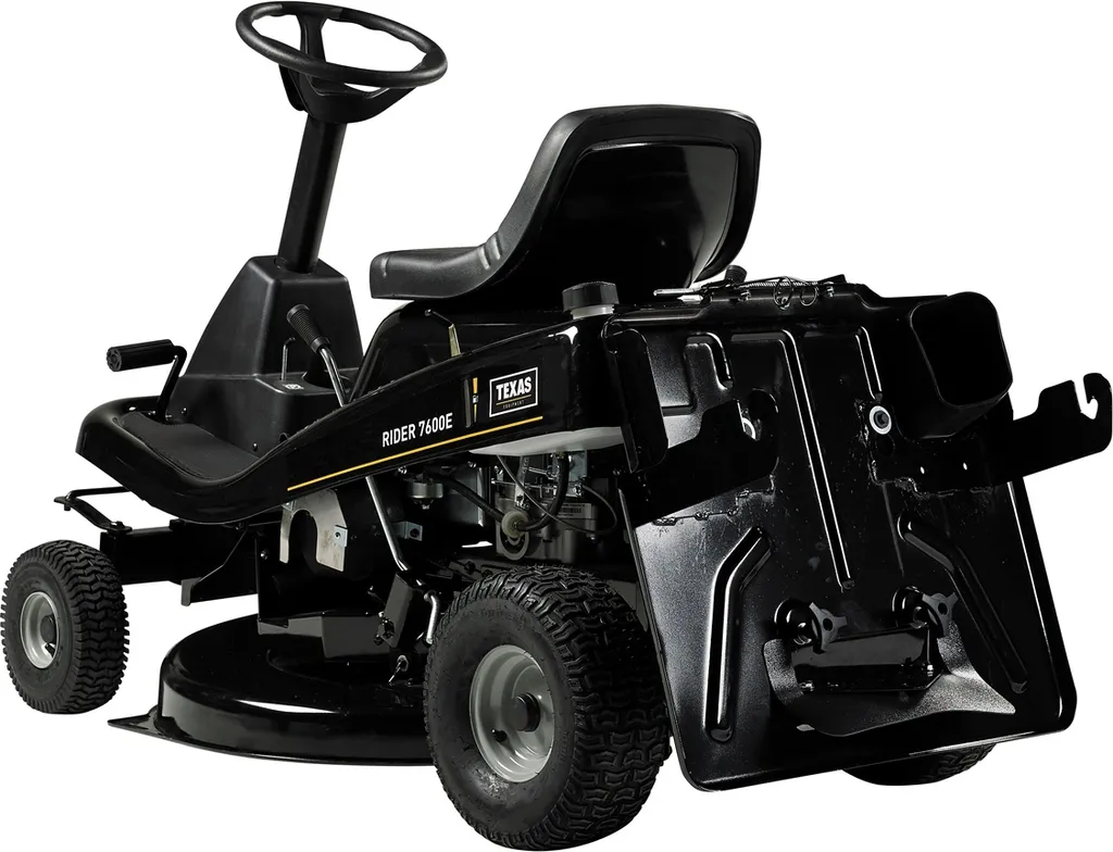 TEXAS Rider 7600E 3 en 1 tracteur à gazon – Image 8