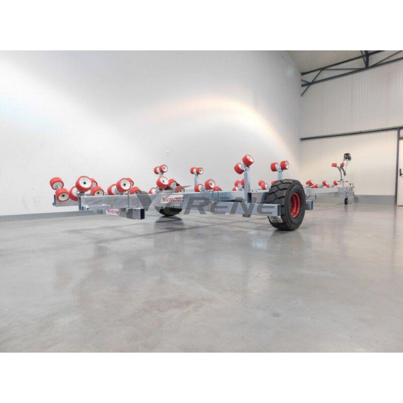 REMORQUE PORTE BATEAU MECANOREM CHARIOT DE MISE A L EAU 2500 KG – Image 5