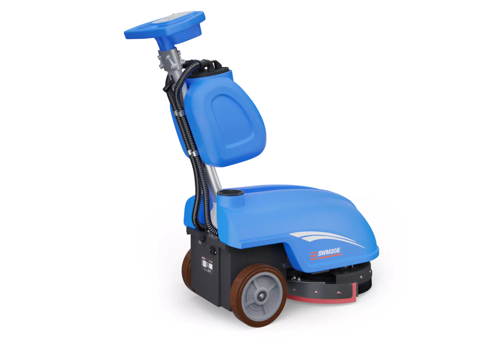 Autolaveuse SWM20E avec batterie, 1.800 m²/h, diamètre de la brosse 350 mm, wipeket – Image 9