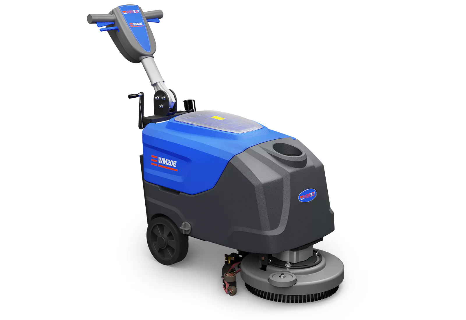 Autolaveuse WM20E avec batterie, 20 l réservoir d'eau fraîche, diamètre des brosses 390 mm, wipeket – Image 5