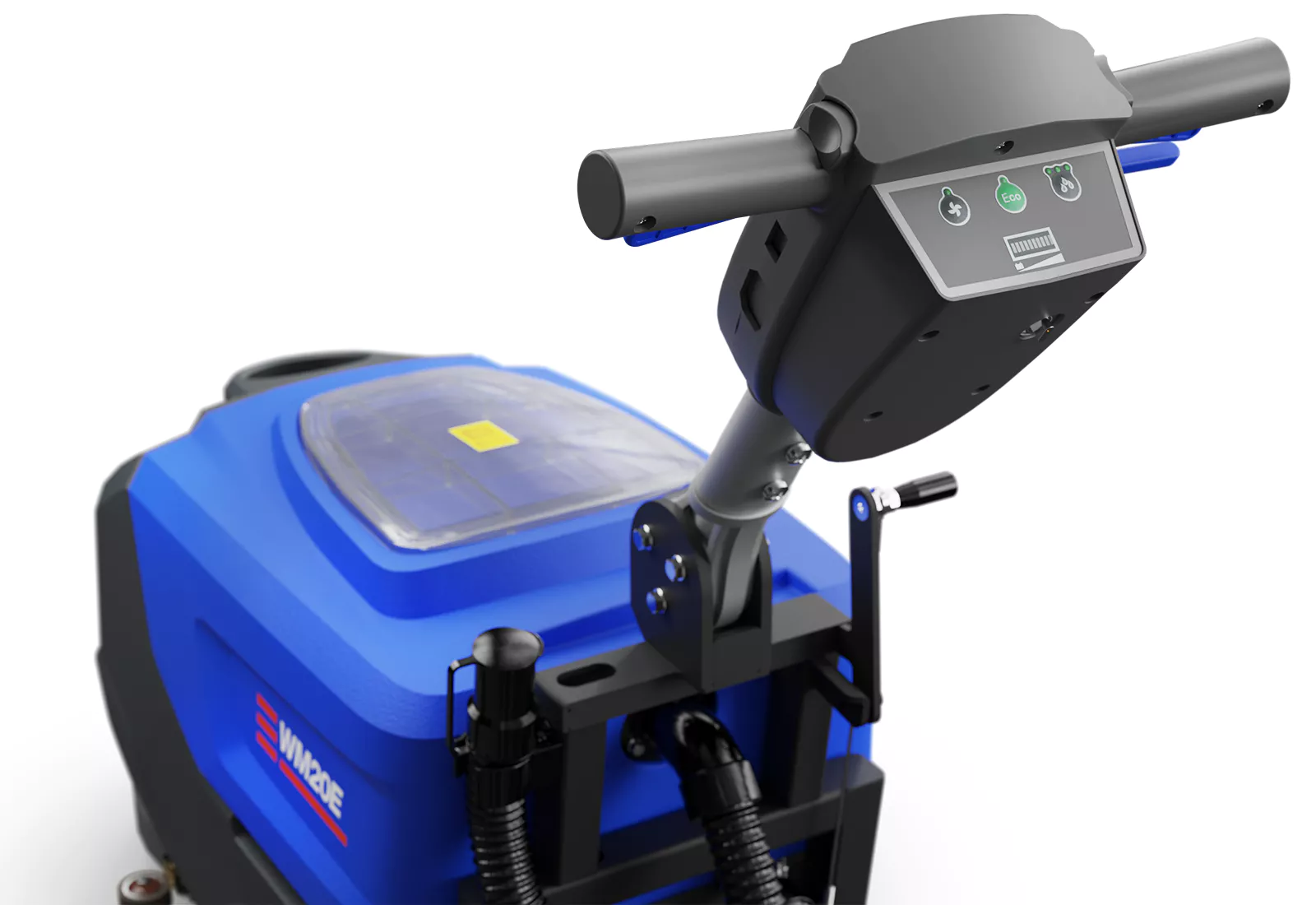 Autolaveuse WM20E avec batterie, 20 l réservoir d'eau fraîche, diamètre des brosses 390 mm, wipeket – Image 9