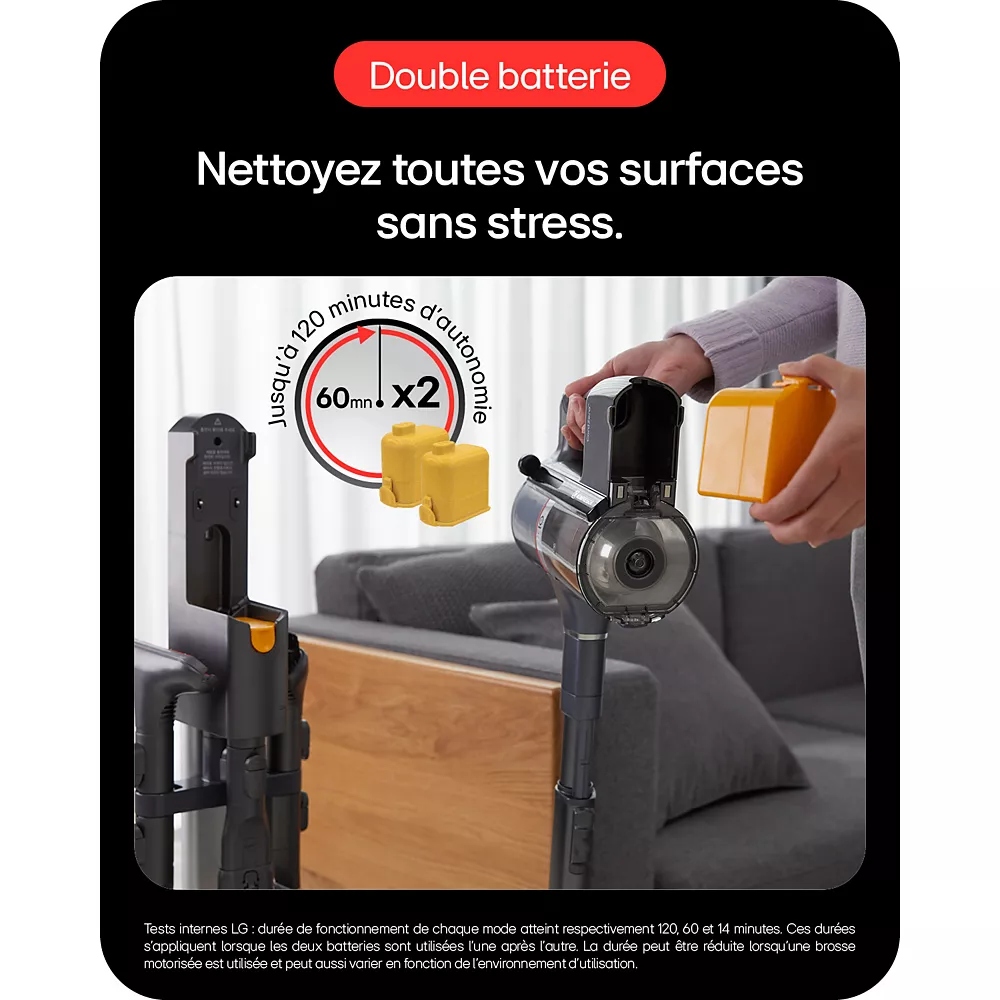Aspirateur balai LG A9K-PRO2N – Image 3