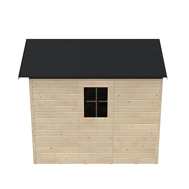 Abri de jardin Blooma Selwyn en bois coloris naturel ép.12 mm surface extérieure 4,87 m² – Image 2