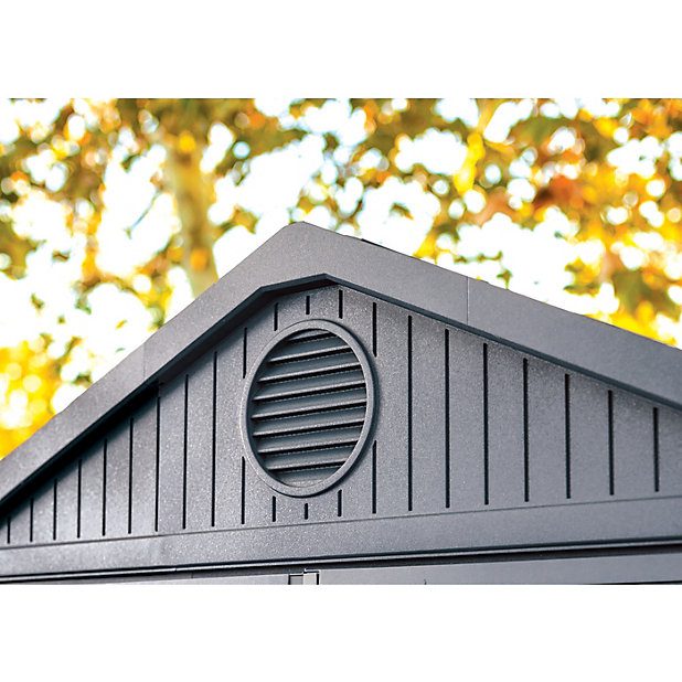 Abri de jardin DARWIN 66 en résine - KETER - gris - 3,3 m² – Image 3