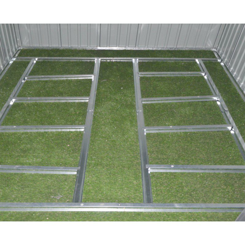 Abri de jardin métal 6,67m² Skylight anthracite + kit d'ancrage X-METAL – Image 6
