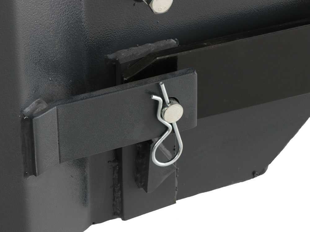 Godet arrière pour tracteur Blackstone B-PAL 100 - avec lame de 100 cm - charge 400Kg – Image 6