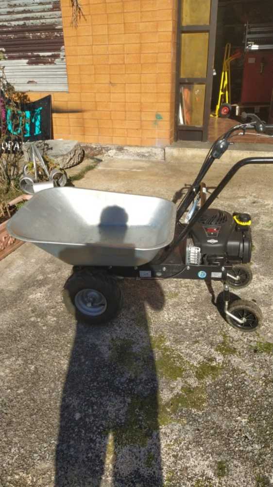 Brouette à moteur à roues automotrice moteur essence B&S 450E brouette automotrice – Image 2