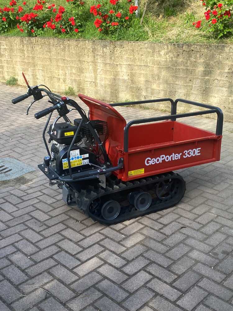 Brouette à moteur GeoTech GeoPorter 330E, benne extensible - charge 300 kg – Image 3