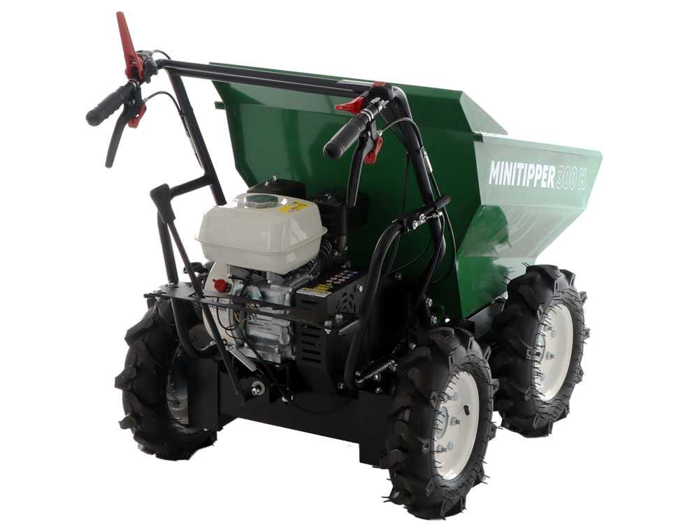 Brouette 4x4 à essence GreenBay MiniTipper 300 H - Moteur Honda GP160 – Image 5
