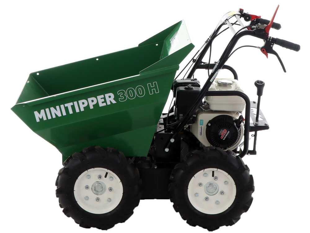 Brouette 4x4 à essence GreenBay MiniTipper 300 H - Moteur Honda GP160 – Image 7