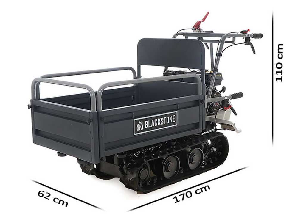 Brouette à chenilles Blackstone TB 3250 E avec benne extensible charge 320 kg – Image 2