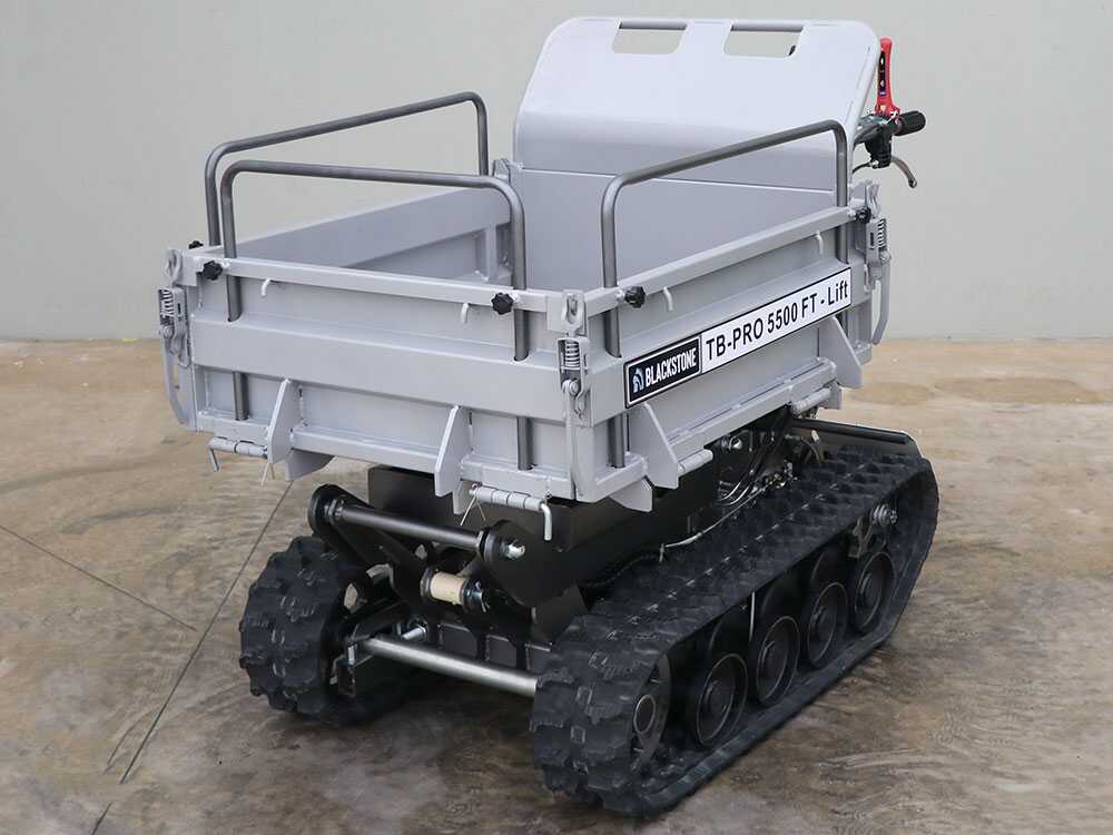 Brouette à moteur Blackstone TB-PRO 5500 FT-Lift - Benne relevable à pantographe – Image 3