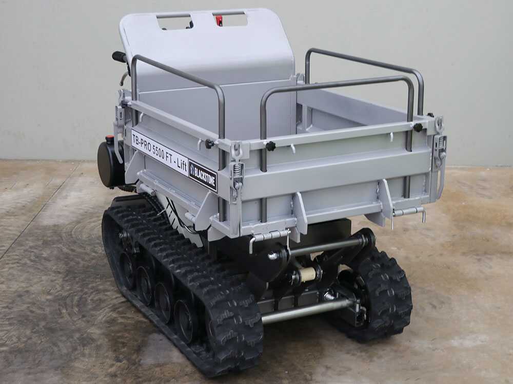 Brouette à moteur Blackstone TB-PRO 5500 FT-Lift - Benne relevable à pantographe – Image 4