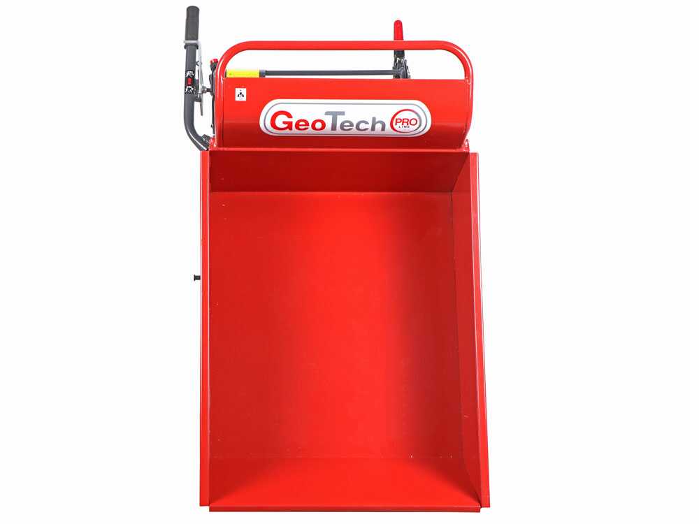 GeoTech GeoPorter 330D BS - Brouette à moteur - benne dumper charge 300 kg – Image 5